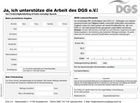Mitmachen & Mitglied werden im DGS Verein
